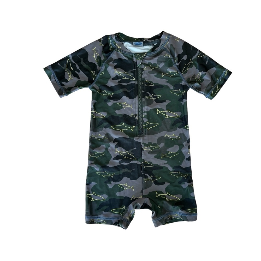 Old Navy Kids Camo Shark One Piece